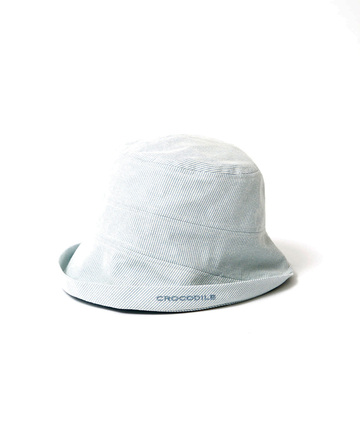 ストライプ オブザー ハット【UVカット】【手洗いOK】