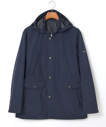 タフタ フード付き マウンテン パーカー