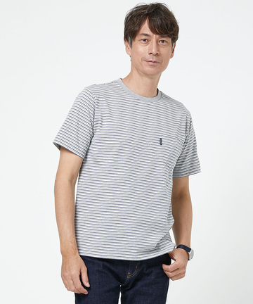天竺 クルーネック Tシャツ【UV加工】【吸汗速乾】