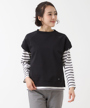 ストレッチポンチ プルオーバー ベスト