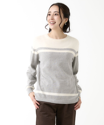 パネル配色切り替え プルオーバー【手洗いOK】