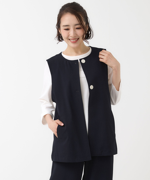 サッカー ボタン ジレ【手洗いOK】