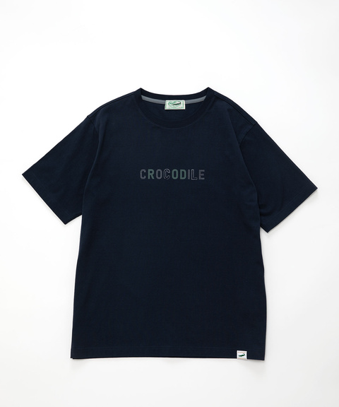 天竺 ロゴプリント Tシャツ【ウガンダ オーガニック コットン】