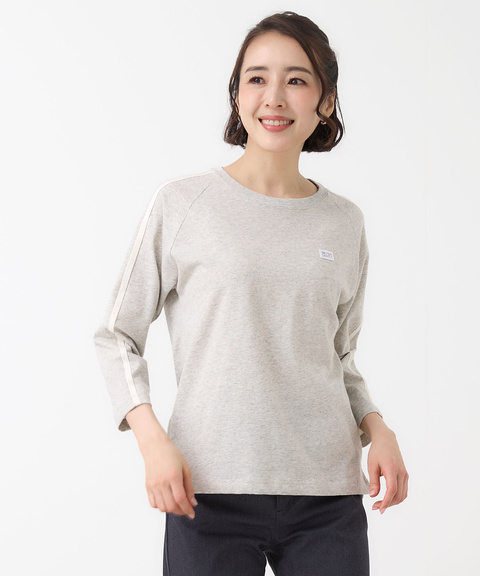 プレーティング天竺 テープライン Tシャツ【吸汗速乾】