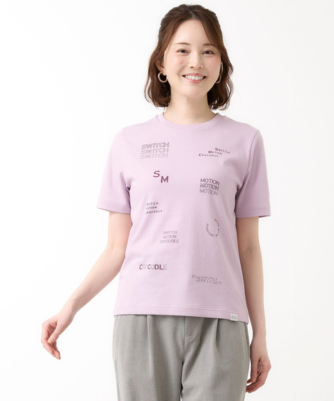 ロゴモチーフ プリント Tシャツ