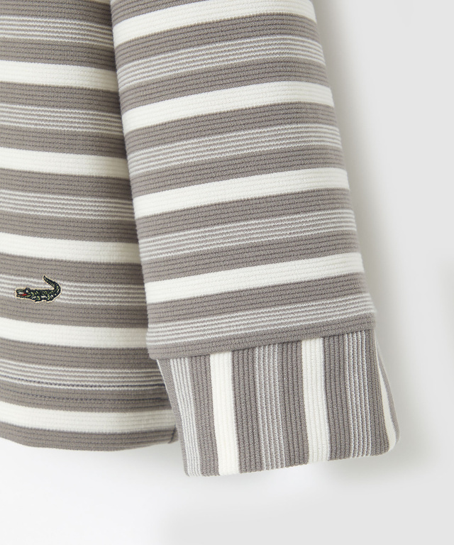 スクエアネック ボーダー プルオーバー　