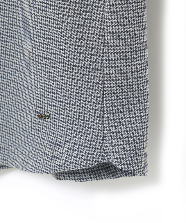 千鳥柄 ドッキング チュニック