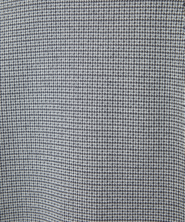 千鳥柄 ドッキング チュニック