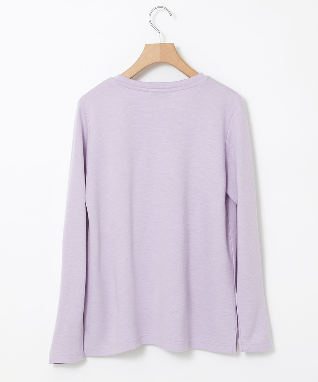 ダブルフェイス クルーネック カットソー