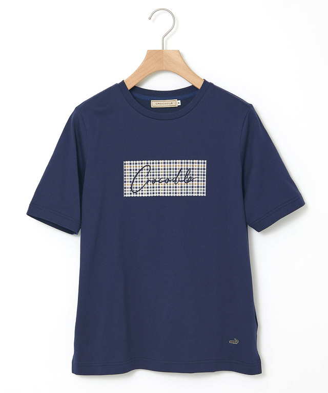 クロコダイルタータン ロゴ Tシャツ