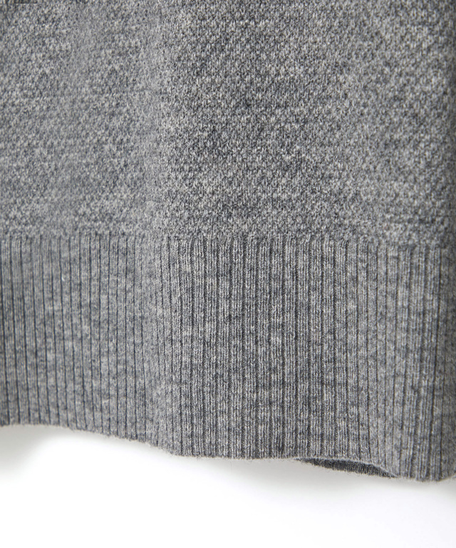 2WAY スリット ニットベスト【手洗いOK】