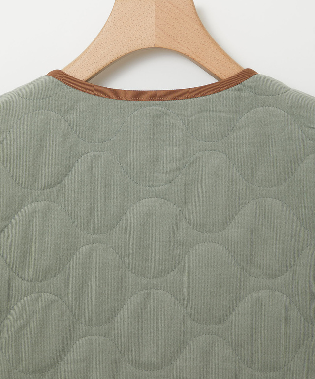 キルティング 中綿 ベスト