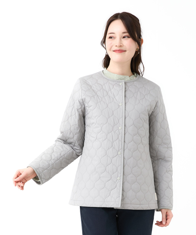 中綿 キルティング ジャケット