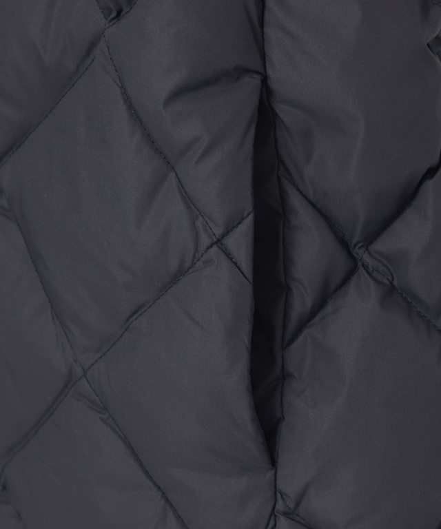 2WAYフード キルトダウン ジャケット