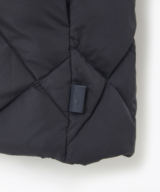 2WAYフード キルトダウン ジャケット