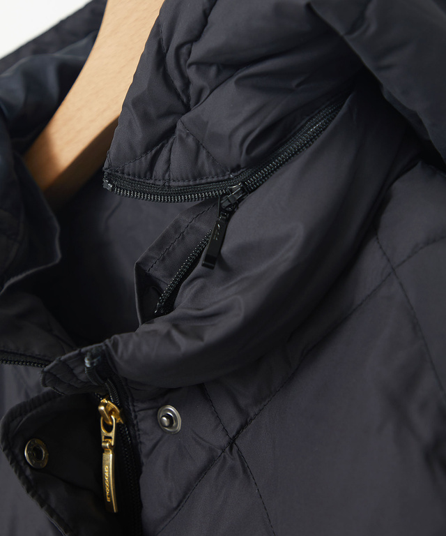 2WAYフード キルトダウン ジャケット