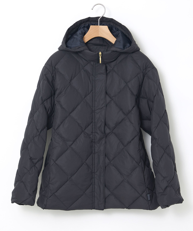 2WAYフード キルトダウン ジャケット