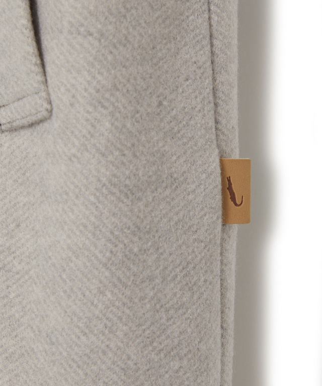 ウールライク ミドル コート