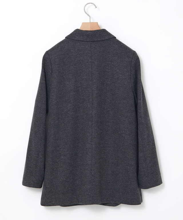 ウールライク ミドル コート