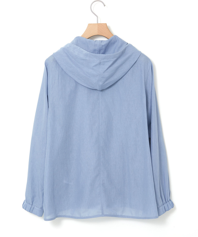 シアー パーカー【UVカット】【手洗いOK】 