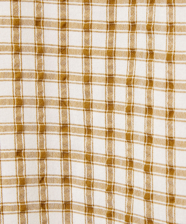 オリジナル チェック柄 ブラウス