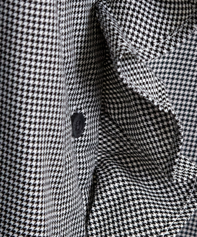 フロントフリル ブラウス