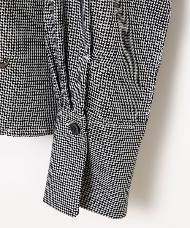 フロントフリル ブラウス