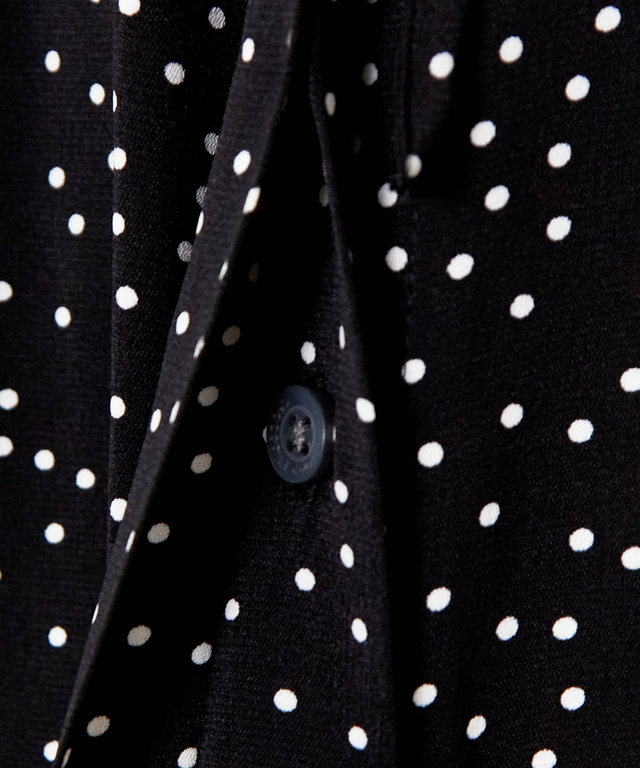 ドット リボンタイ ブラウス【一部店舗限定】