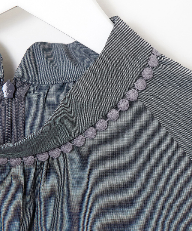 ハイネック プルオーバー ブラウス【オンラインショップ・一部店舗限定】