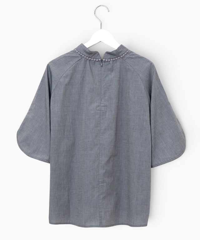 ハイネック プルオーバー ブラウス【オンラインショップ・一部店舗限定】