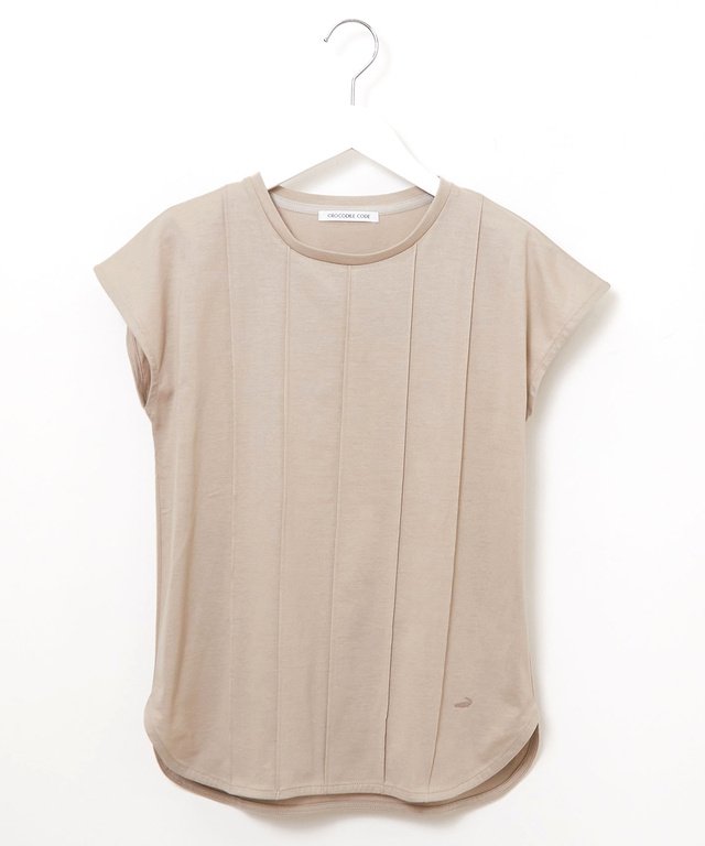 フレンチスリーブ リッチ Tシャツ