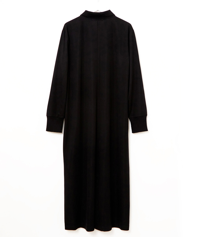 ポロ襟 カット ワンピース