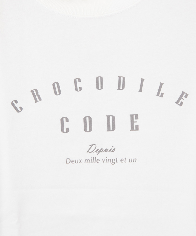 カレッジ調ロゴ 長袖 Tシャツ