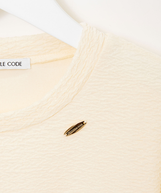 ジャカード デザイン Tシャツ