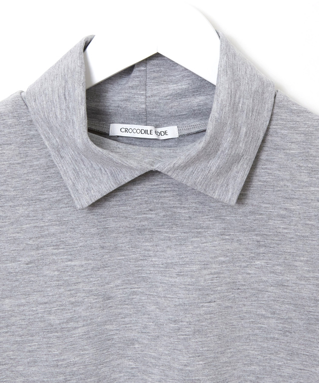 シャツカラー プルオーバー