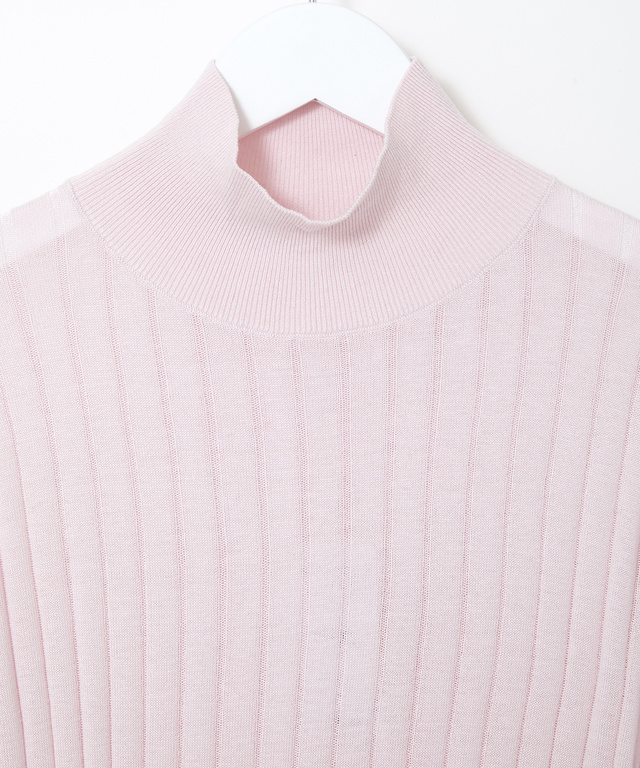 シルク リブ編み ニット【一部店舗限定】