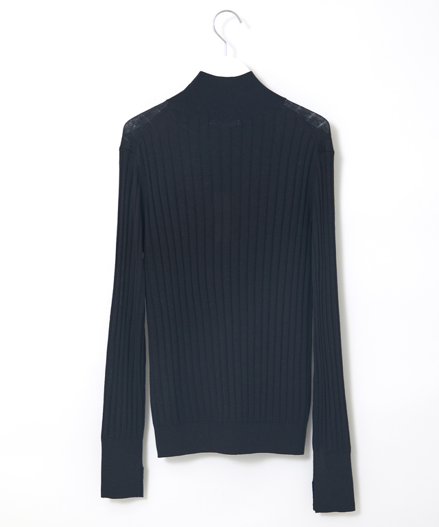 シルク リブ編み ニット【一部店舗限定】