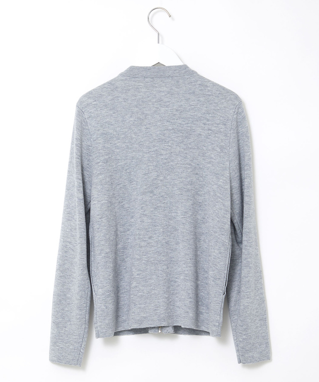 フルジップ ニット カーディガン