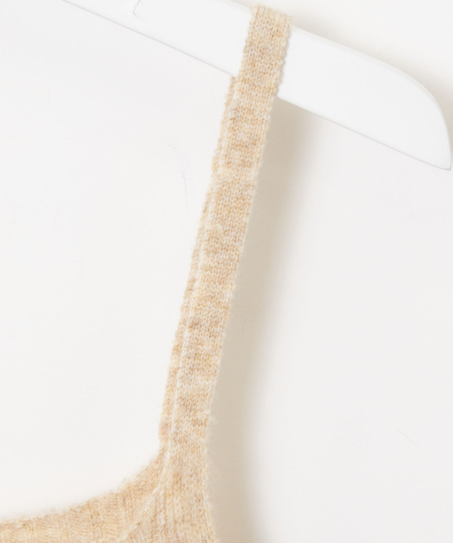 キャミソール付き デザイン セーター