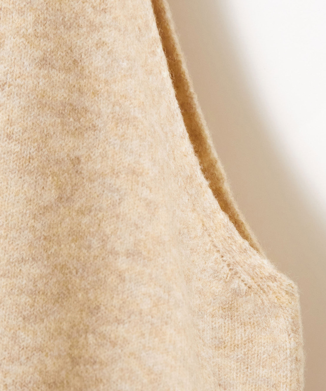 キャミソール付き デザイン セーター