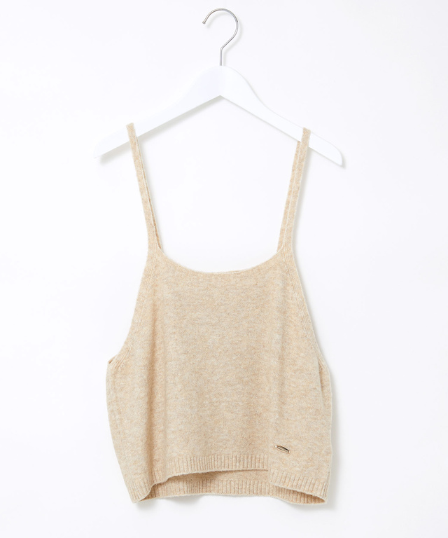 キャミソール付き デザイン セーター