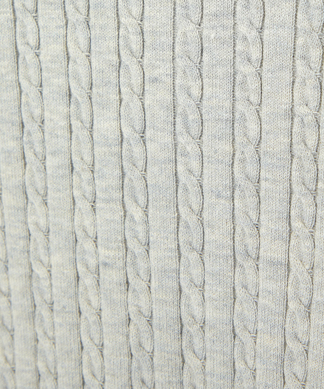 ケーブル編み ニットカーディガン【手洗いOK】【オンラインショップ・一部店舗限定】