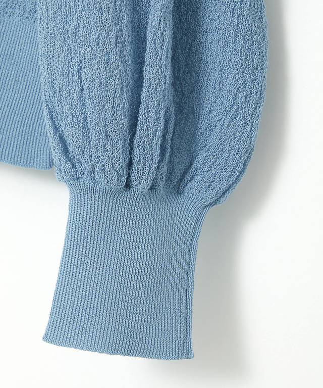 ラーベン編み Vネックカーディガン【手洗いOK】