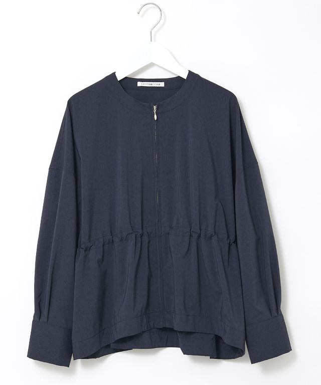 ラッカン ウエストギャザー ブルゾン