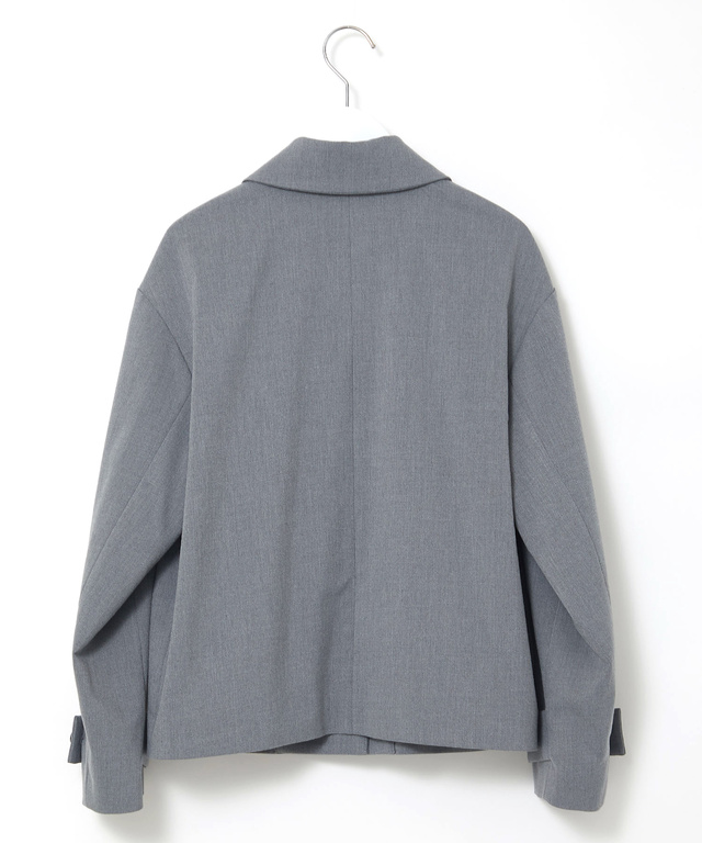 ステンカラー ショート丈 ジャケット