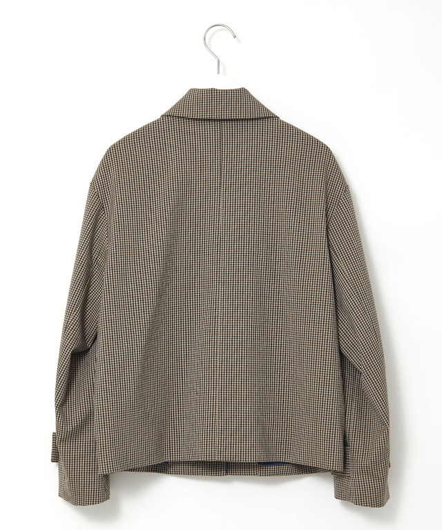 ステンカラー ショート丈 ジャケット