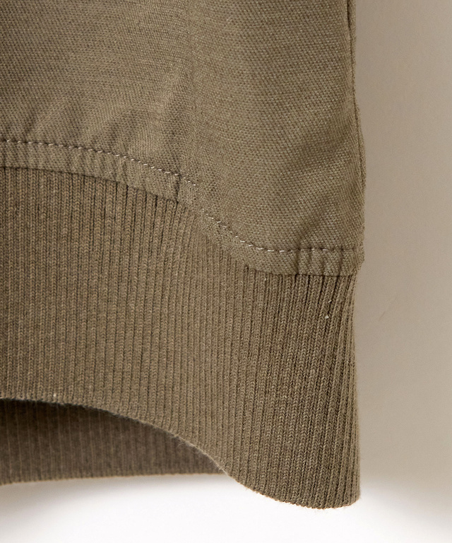 リネンライク ライトブルゾン