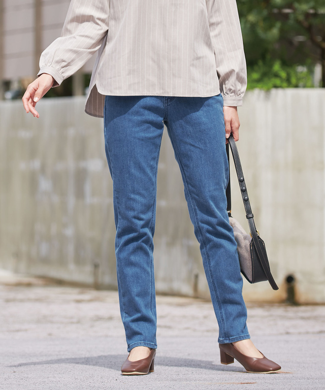 スリム ストレート デニムパンツ【EDWIN別注】