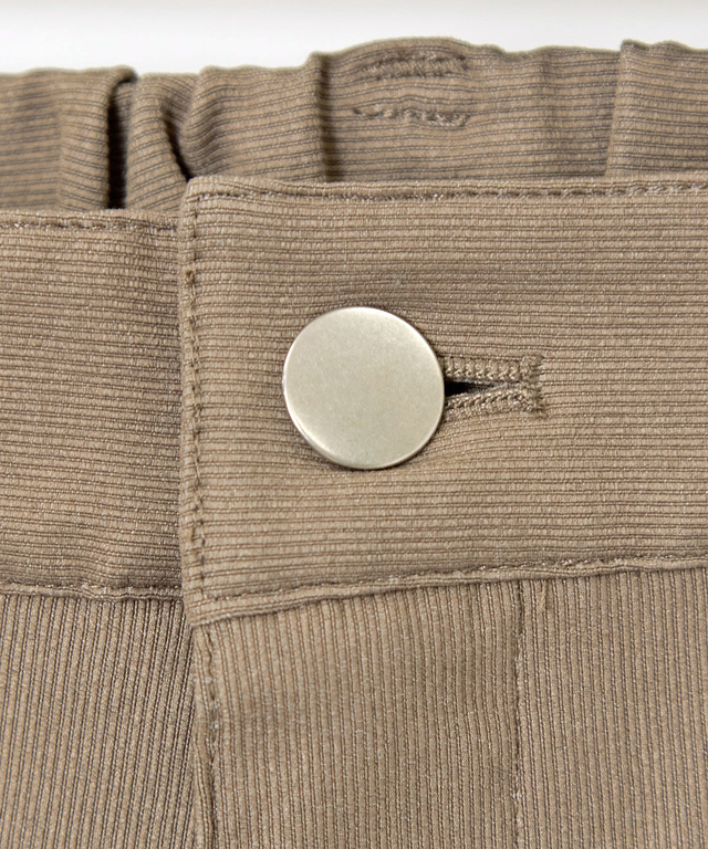 ピケ ストレッチ スリムパンツ