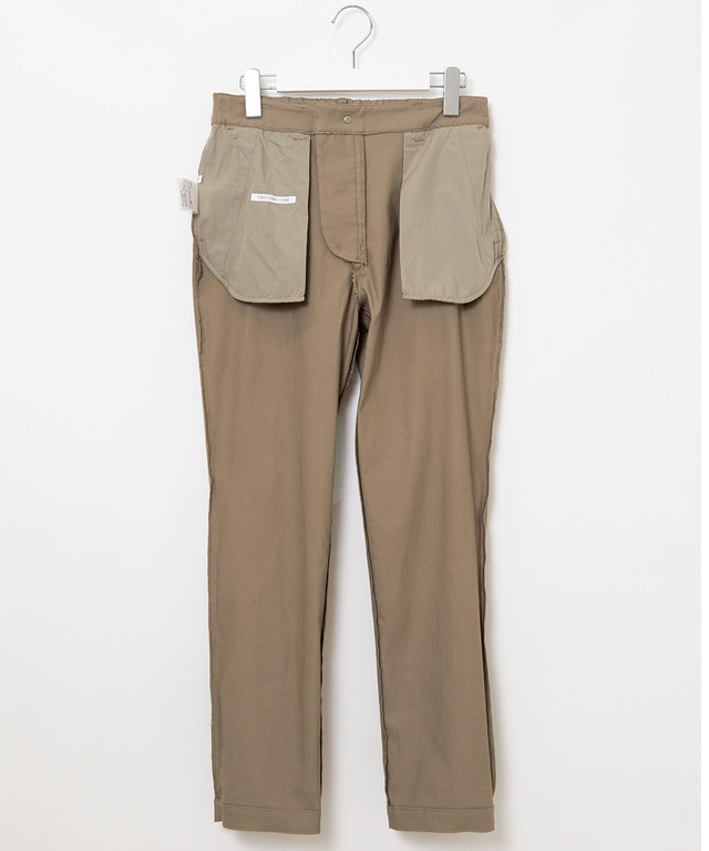 ピケ ストレッチ スリムパンツ